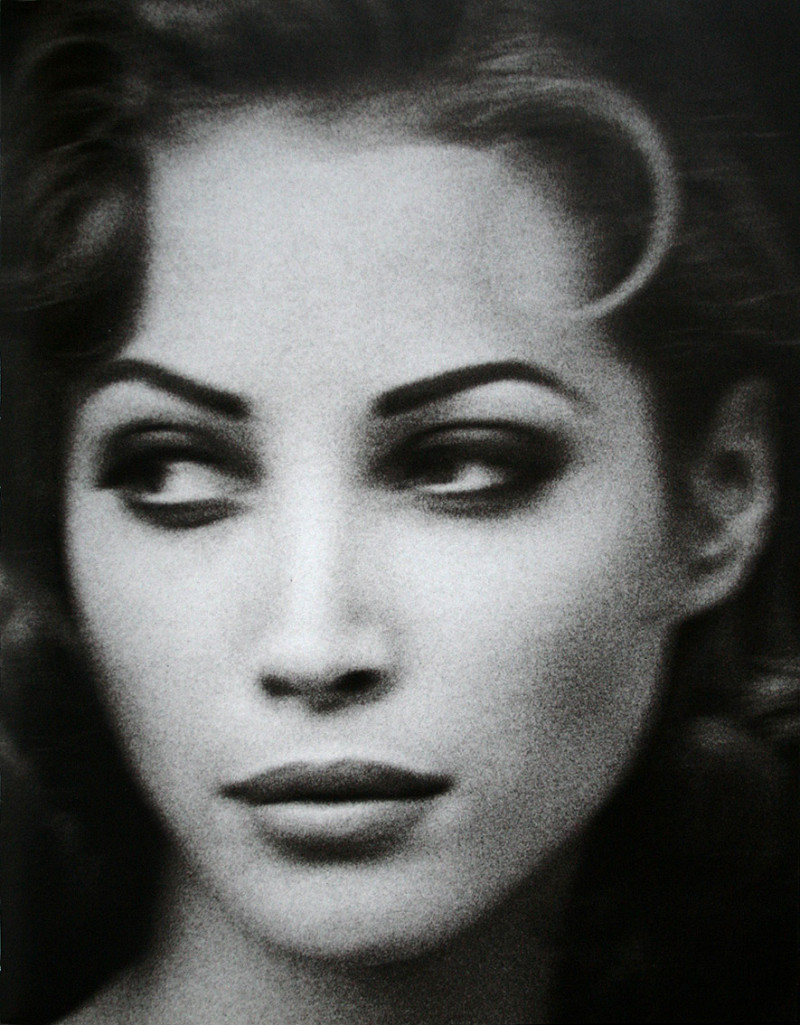 Christy Turlington featured in  the Strenesse Gabriele Strehle advertisement for Spring/Summer 1992
