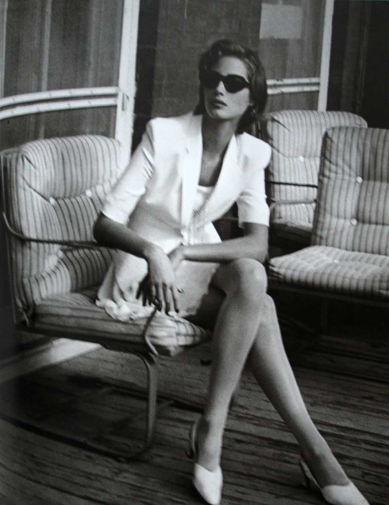 Christy Turlington featured in  the Strenesse Gabriele Strehle advertisement for Spring/Summer 1992