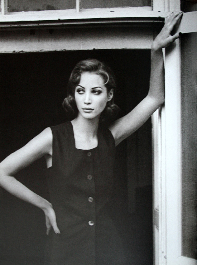 Christy Turlington featured in  the Strenesse Gabriele Strehle advertisement for Spring/Summer 1992