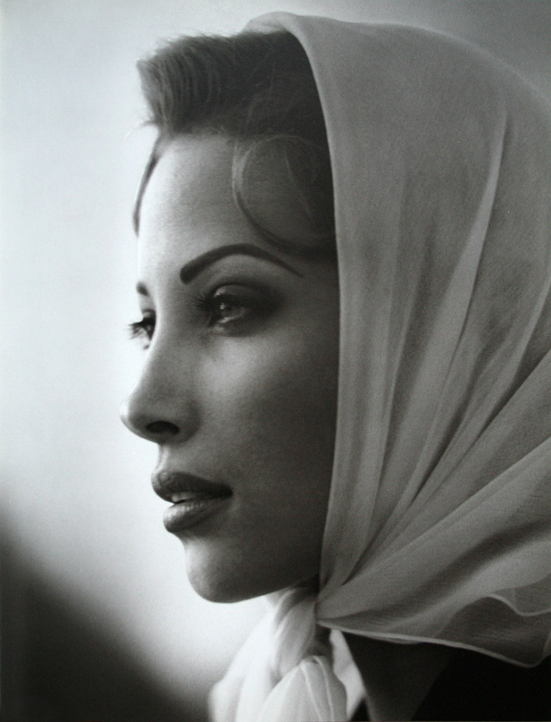 Christy Turlington featured in  the Strenesse Gabriele Strehle advertisement for Spring/Summer 1992