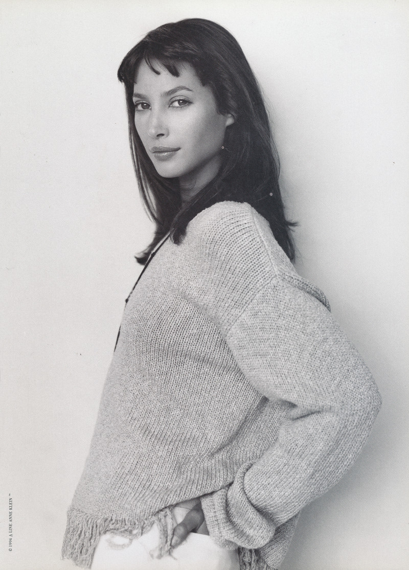 Christy Turlington featured in  the Anne Klein advertisement for Autumn/Winter 1994