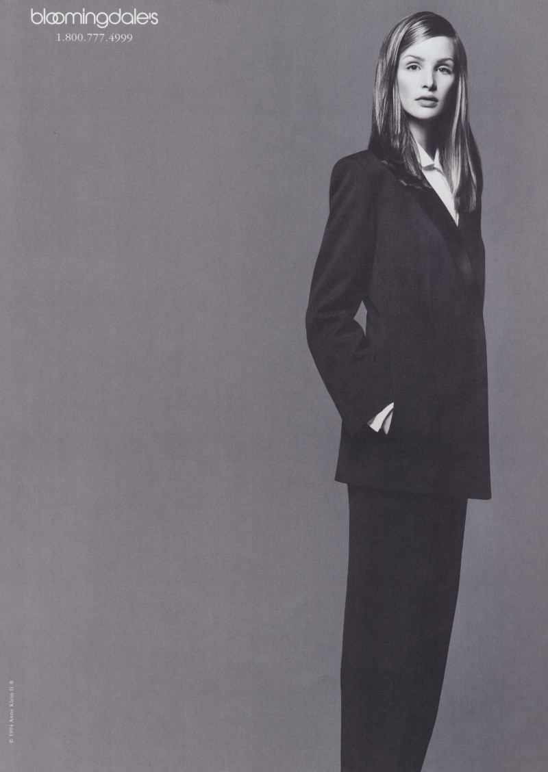 Debbie Deitering featured in  the Anne Klein advertisement for Autumn/Winter 1994