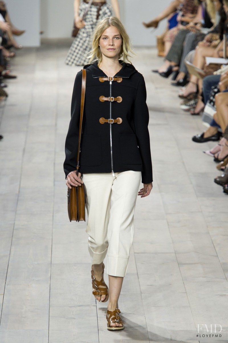 Suvi Koponen featured in  the Michael Kors Collection fashion show for Spring/Summer 2015