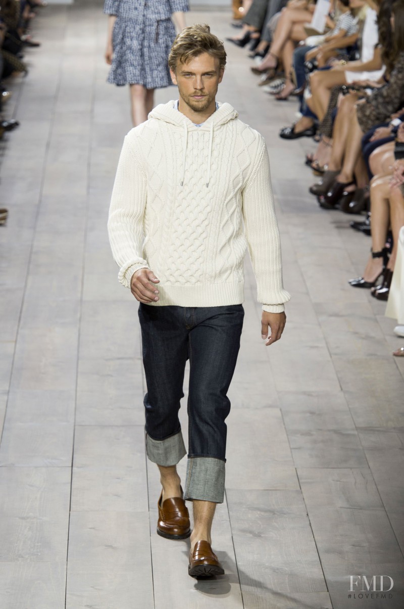 Benjamin Eidem featured in  the Michael Kors Collection fashion show for Spring/Summer 2015