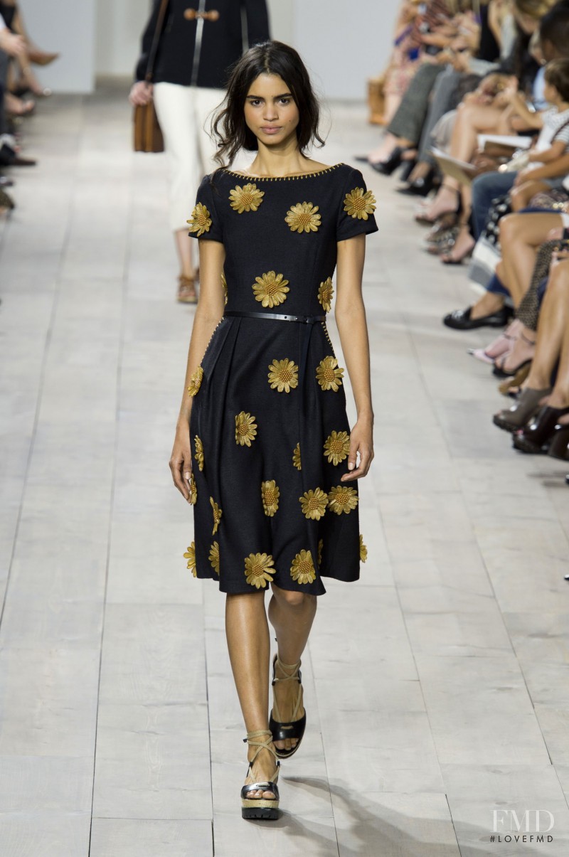 Mariana Santana featured in  the Michael Kors Collection fashion show for Spring/Summer 2015