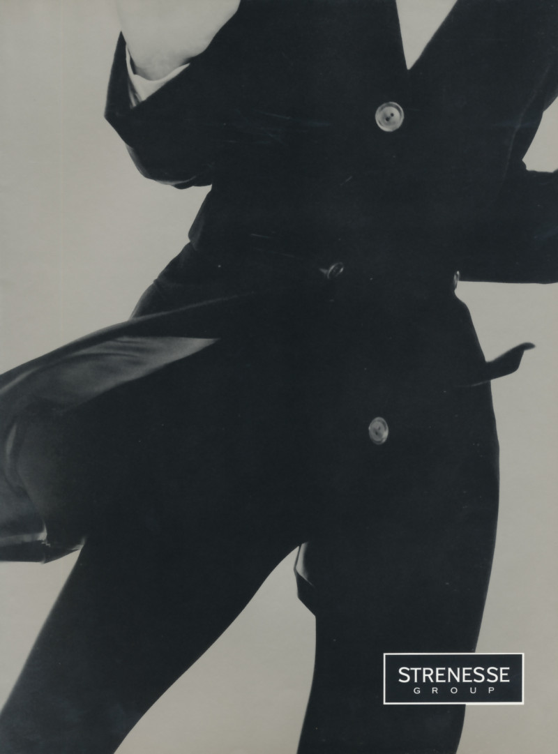 Christy Turlington featured in  the Strenesse Gabriele Strehle advertisement for Autumn/Winter 1994