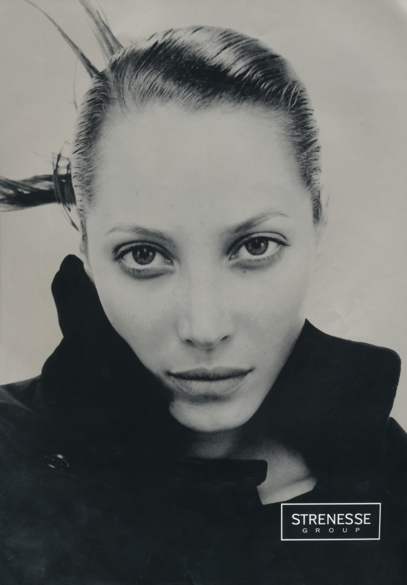 Christy Turlington featured in  the Strenesse Gabriele Strehle advertisement for Autumn/Winter 1994