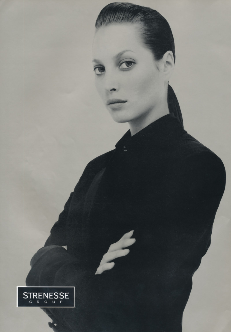 Christy Turlington featured in  the Strenesse Gabriele Strehle advertisement for Autumn/Winter 1994