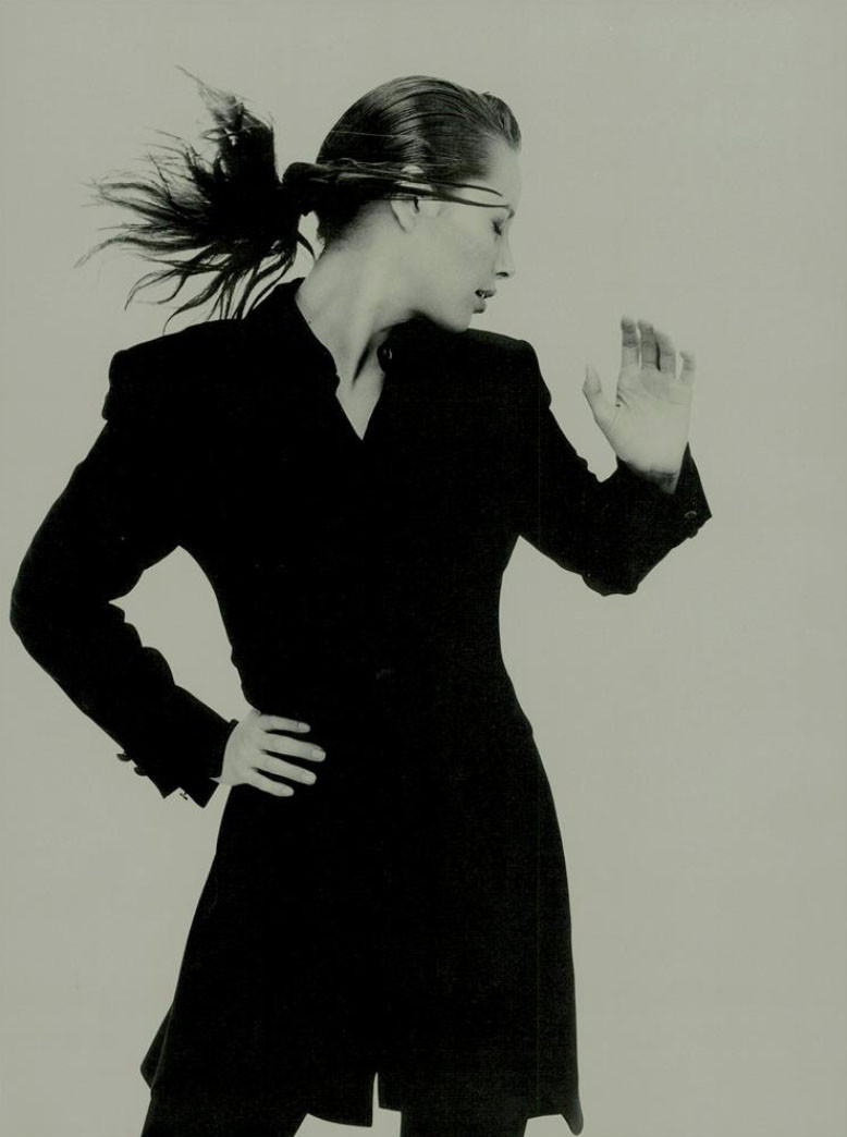 Christy Turlington featured in  the Strenesse Gabriele Strehle advertisement for Autumn/Winter 1994