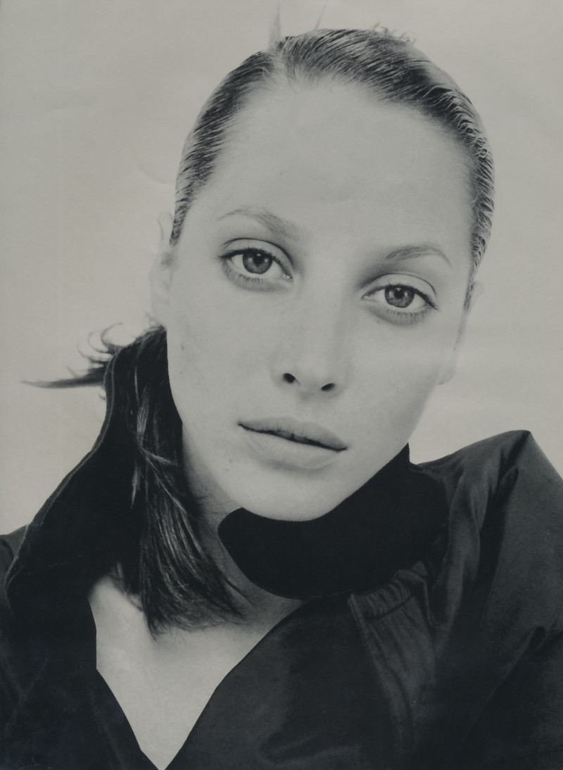 Christy Turlington featured in  the Strenesse Gabriele Strehle advertisement for Autumn/Winter 1994