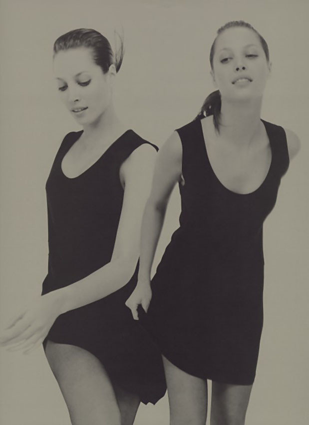 Christy Turlington featured in  the Strenesse Gabriele Strehle advertisement for Autumn/Winter 1994