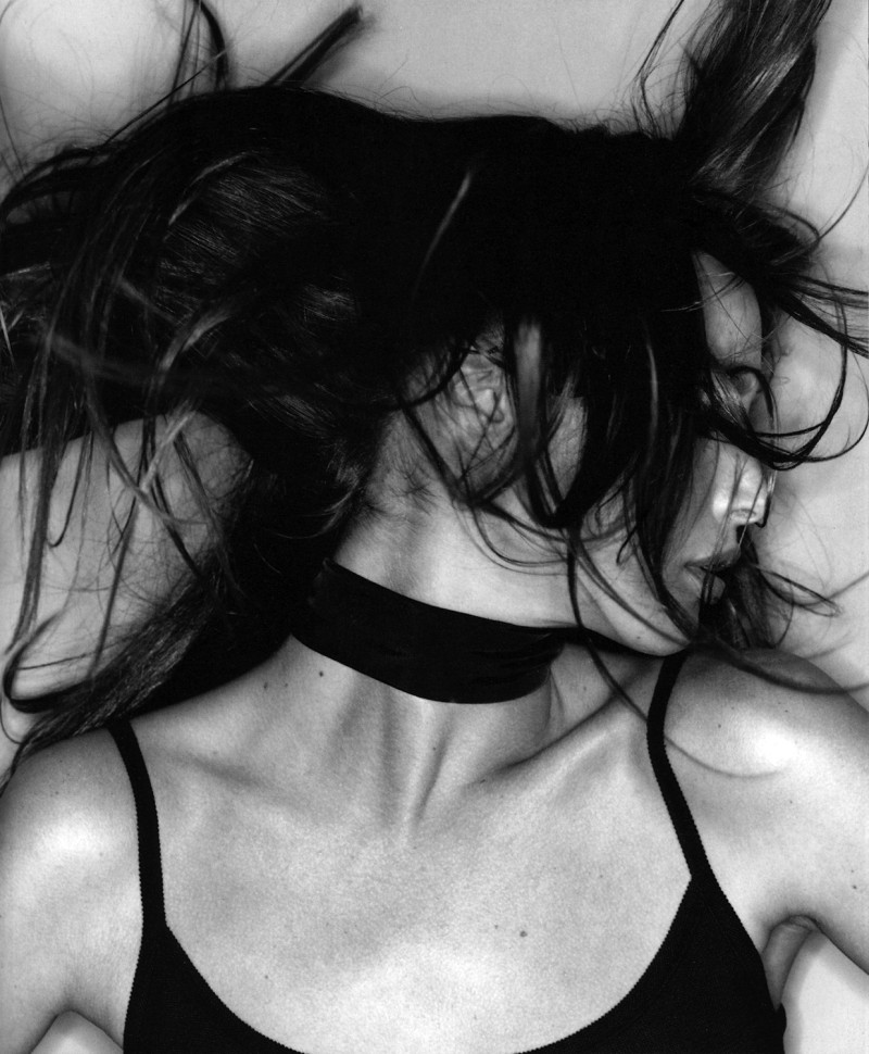 Christy Turlington featured in  the Strenesse Gabriele Strehle advertisement for Spring/Summer 1995