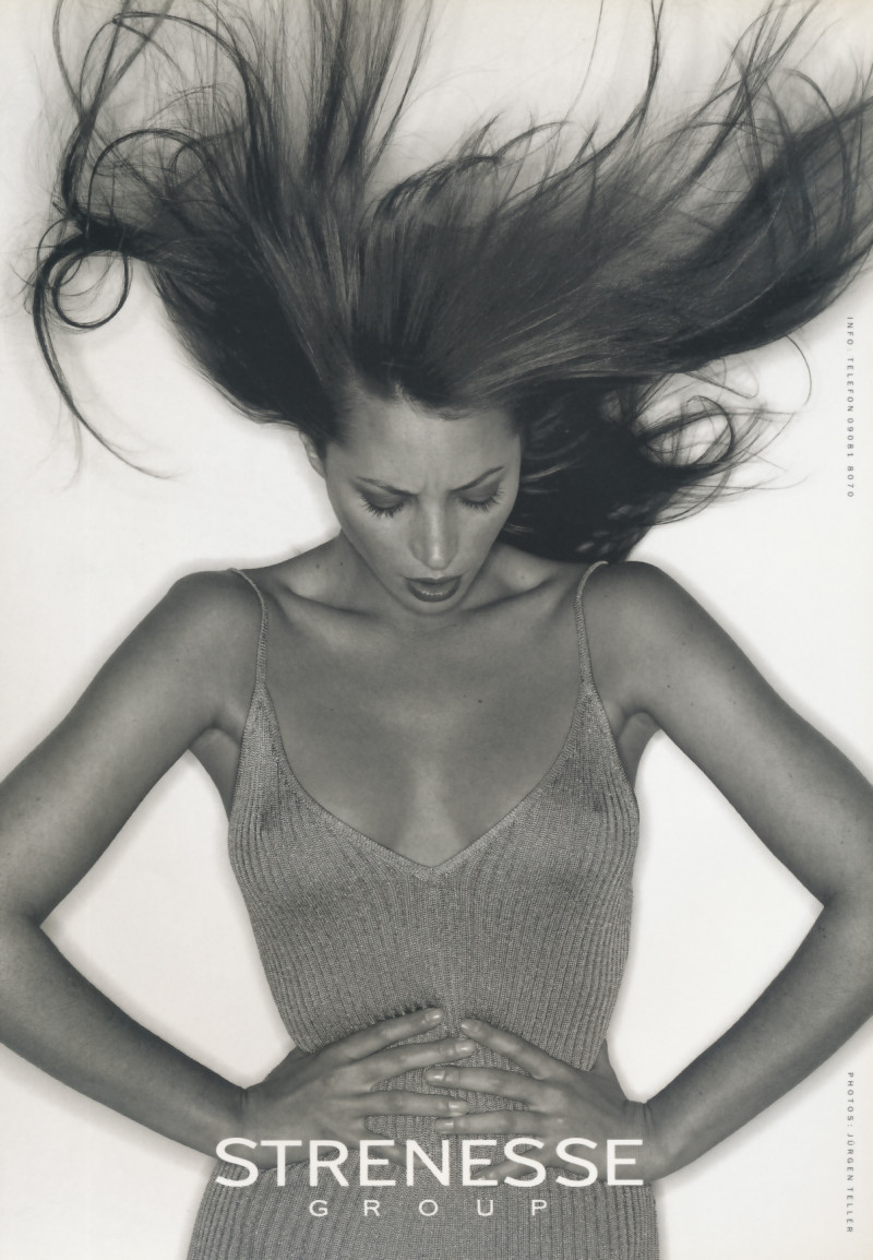 Christy Turlington featured in  the Strenesse Gabriele Strehle advertisement for Spring/Summer 1995