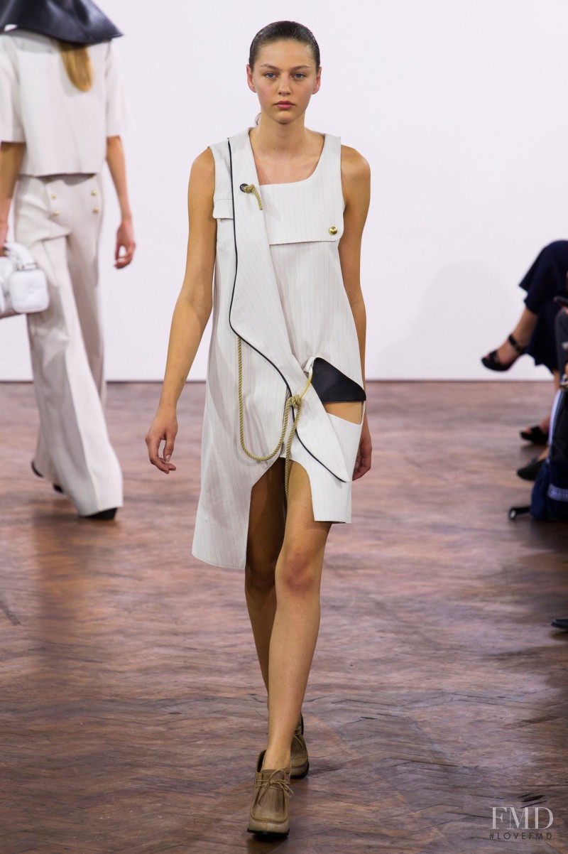 Marta Placzek featured in  the J.W. Anderson fashion show for Spring/Summer 2015
