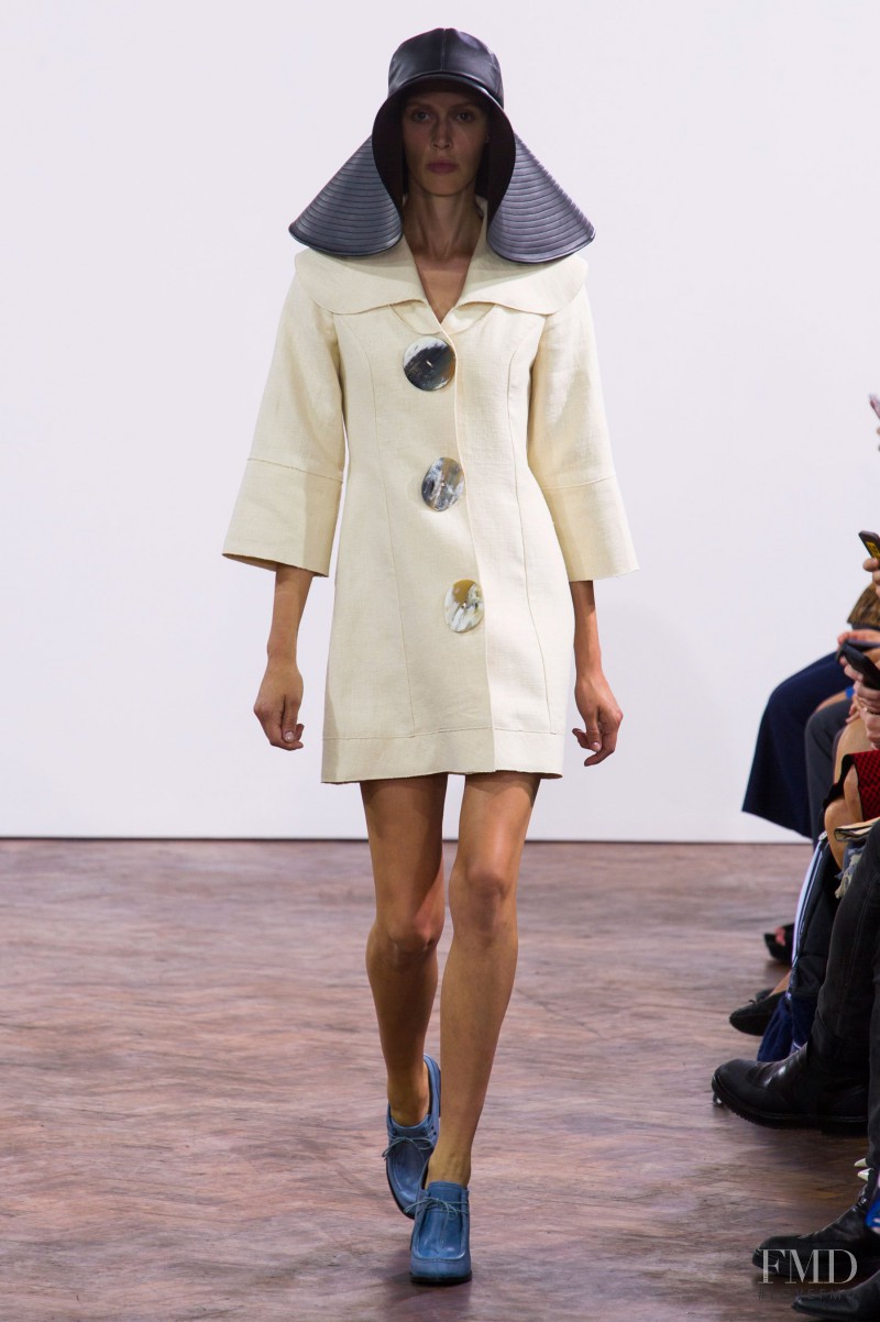 Georgia Hilmer featured in  the J.W. Anderson fashion show for Spring/Summer 2015