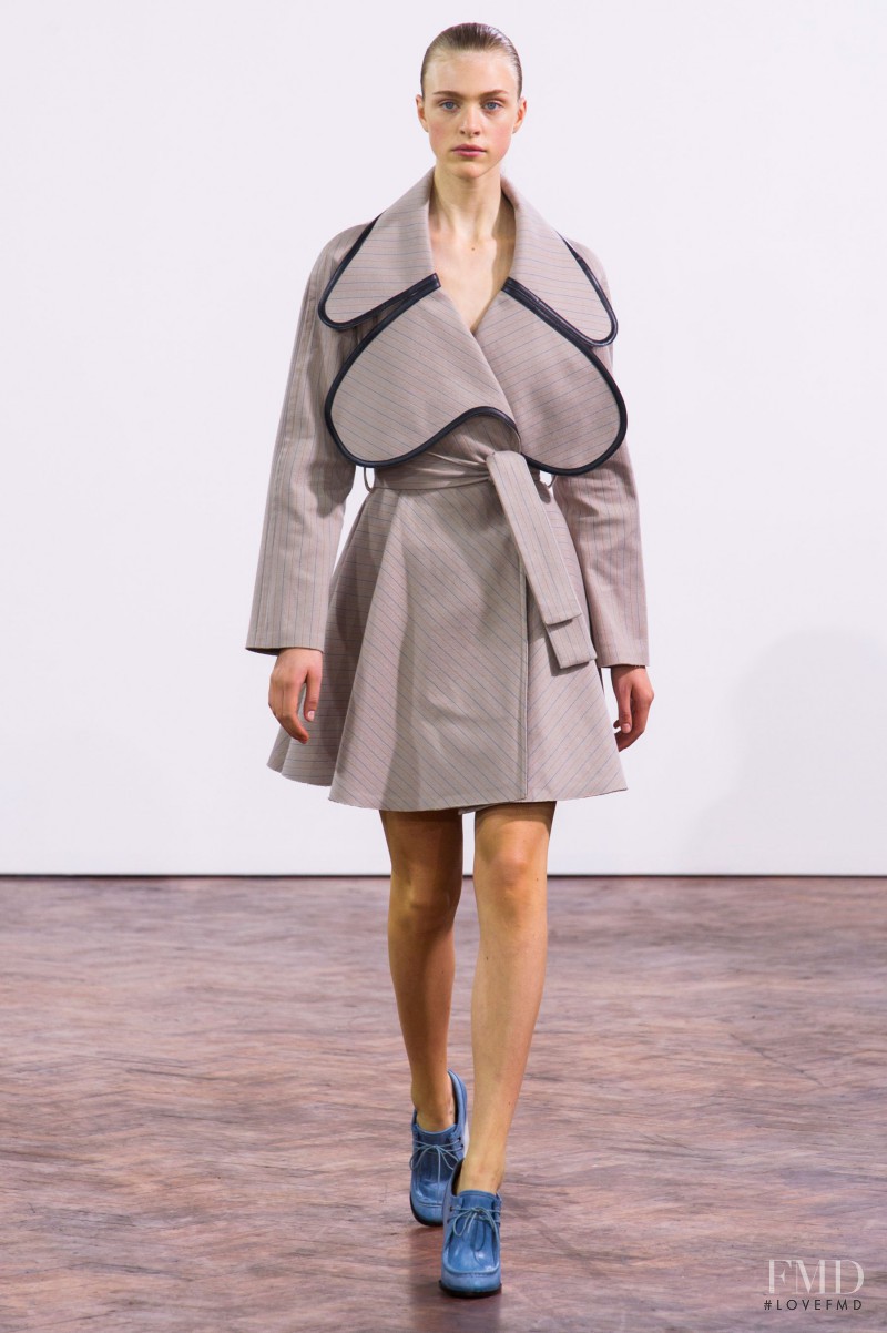 Hedvig Palm featured in  the J.W. Anderson fashion show for Spring/Summer 2015