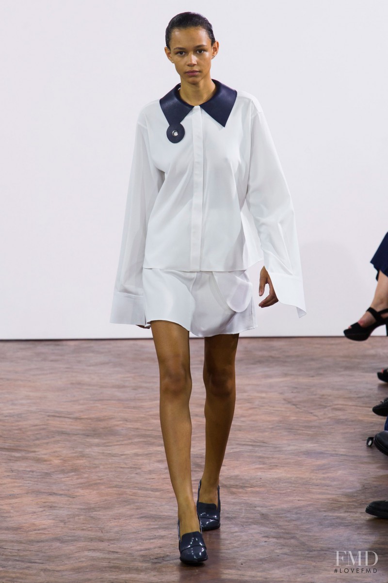 Binx Walton featured in  the J.W. Anderson fashion show for Spring/Summer 2015