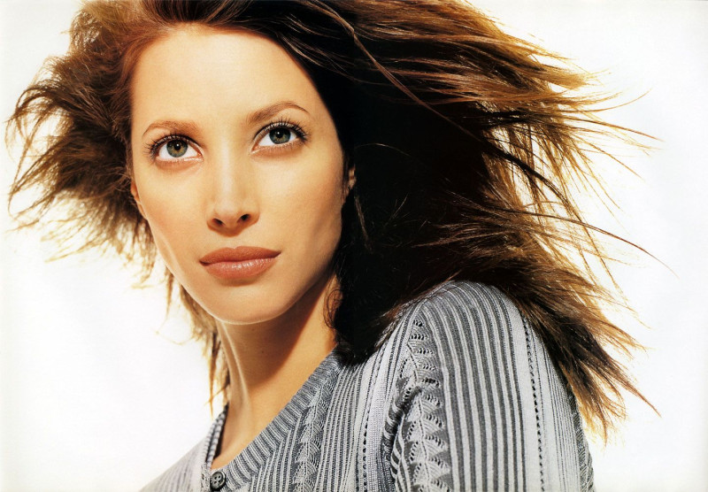 Christy Turlington featured in  the Laurel advertisement for Autumn/Winter 1996