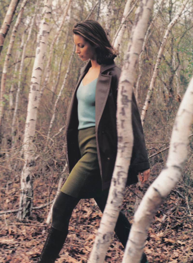 Christy Turlington featured in  the Ellen Tracy advertisement for Autumn/Winter 1997