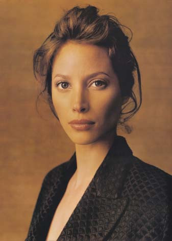 Christy Turlington featured in  the Ellen Tracy catalogue for Autumn/Winter 1998