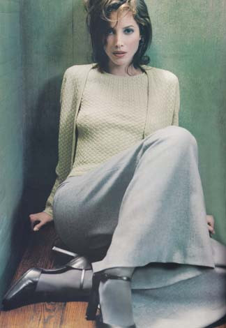 Christy Turlington featured in  the Ellen Tracy catalogue for Autumn/Winter 1998