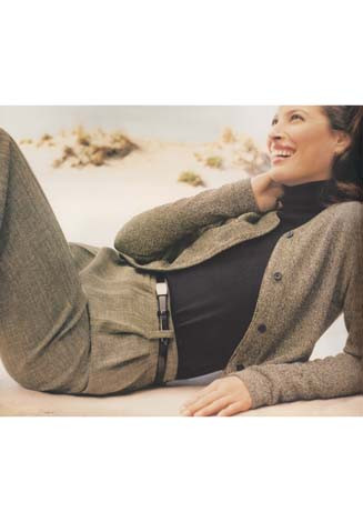 Christy Turlington featured in  the Ellen Tracy catalogue for Autumn/Winter 1998