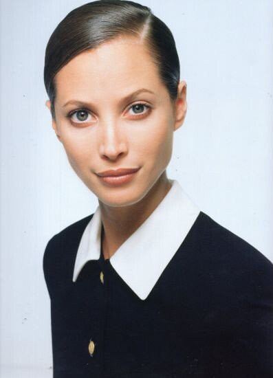 Christy Turlington featured in  the mondi advertisement for Spring/Summer 1998