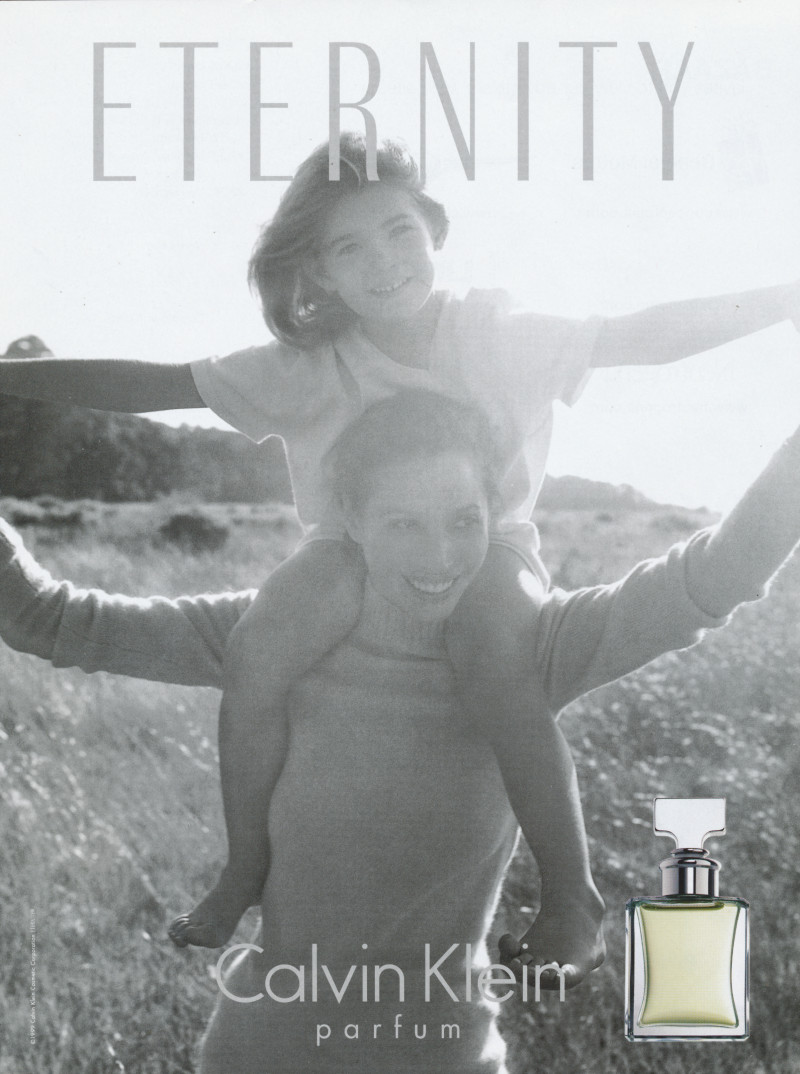 Christy Turlington featured in  the Calvin Klein Fragrance Eternity advertisement for Spring/Summer 1999