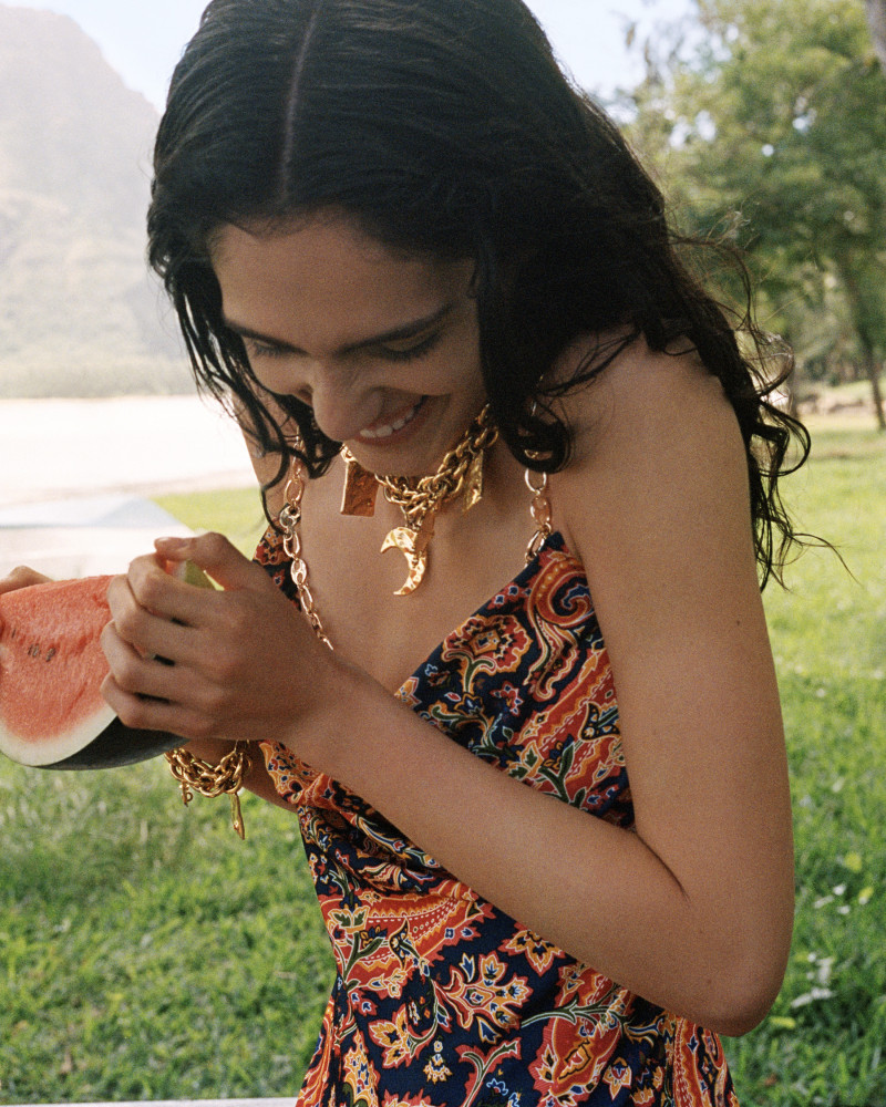 Sara Caballero featured in  the Paco Rabanne Sundate 2024 Collection advertisement for Summer 2024