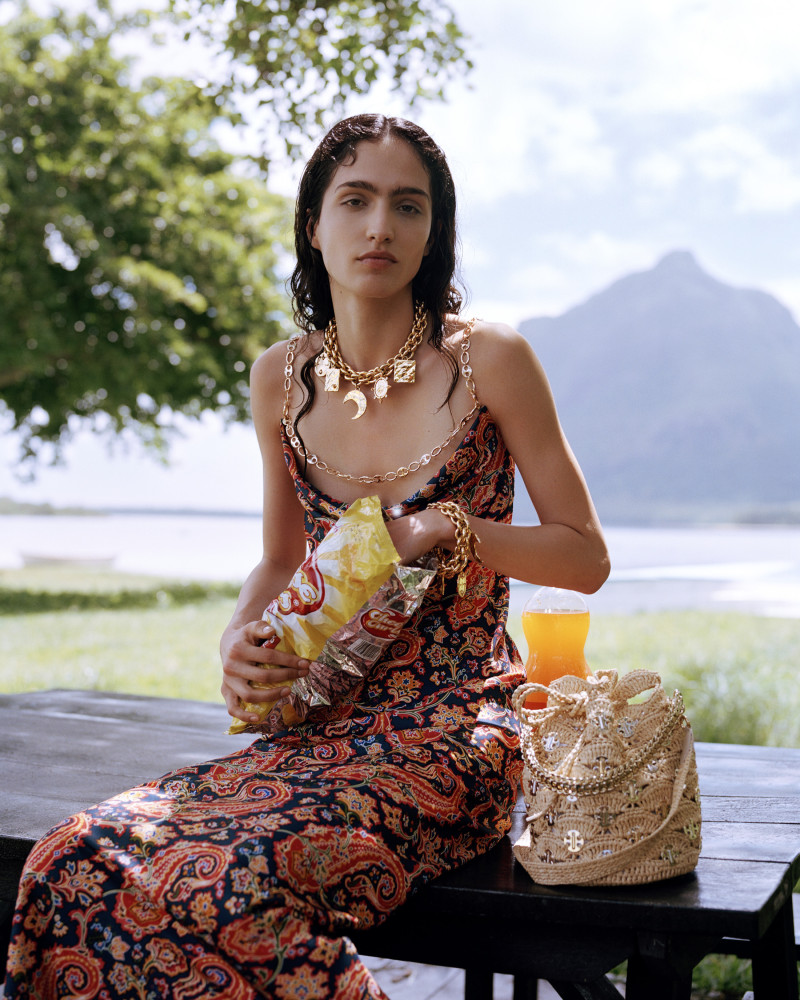 Sara Caballero featured in  the Paco Rabanne Sundate 2024 Collection advertisement for Summer 2024