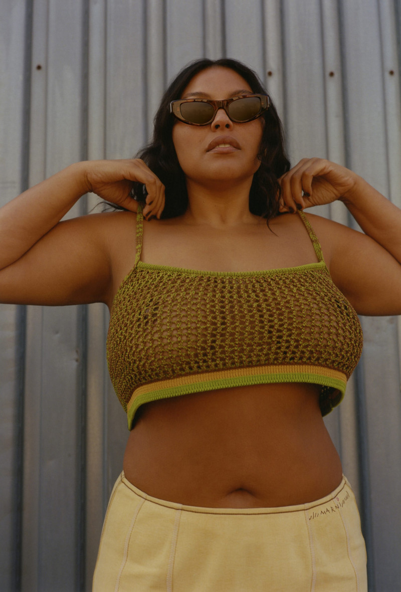 Paloma Elsesser featured in  the Marni Marni Jam x Paloma Elsesser High Summer 2024 Collection advertisement for Summer 2024