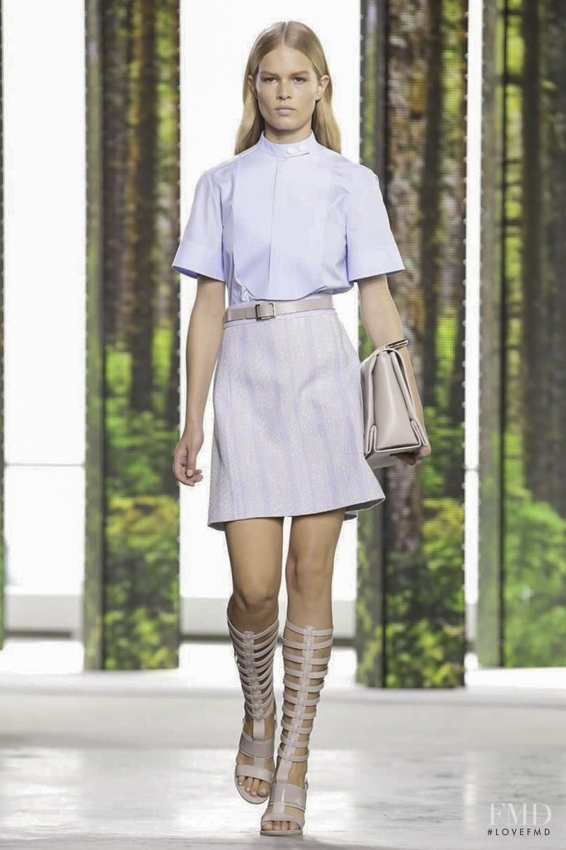 Anna Ewers featured in  the Hugo Boss fashion show for Spring/Summer 2015