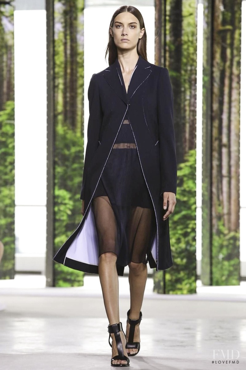 Ronja Furrer featured in  the Hugo Boss fashion show for Spring/Summer 2015