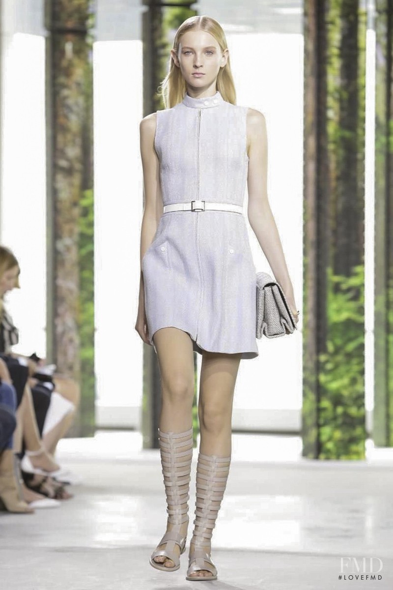 Nastya Sten featured in  the Hugo Boss fashion show for Spring/Summer 2015