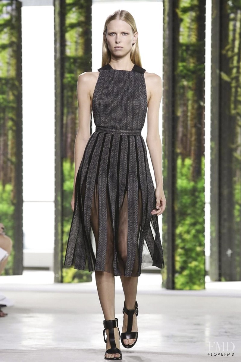 Lina Berg featured in  the Hugo Boss fashion show for Spring/Summer 2015