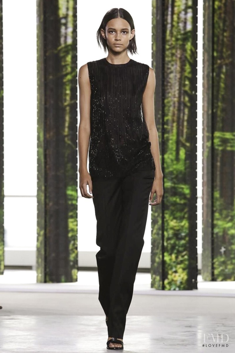 Binx Walton featured in  the Hugo Boss fashion show for Spring/Summer 2015