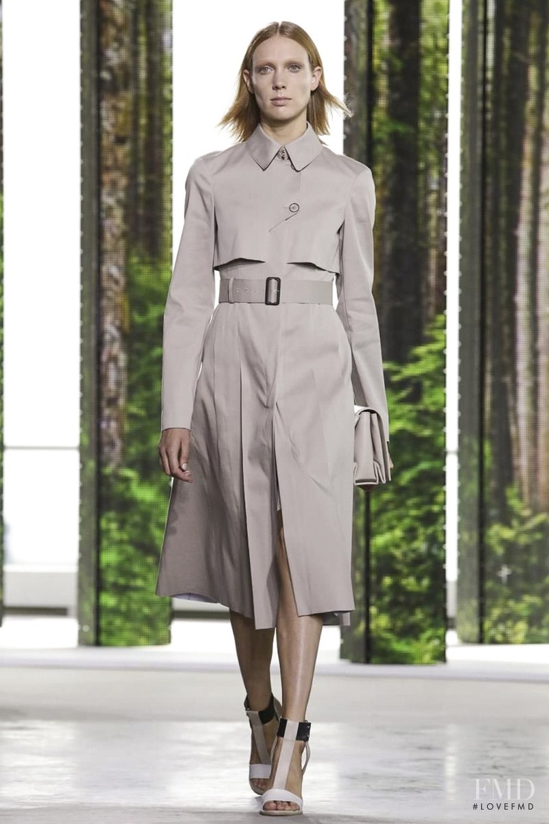 Annely Bouma featured in  the Hugo Boss fashion show for Spring/Summer 2015