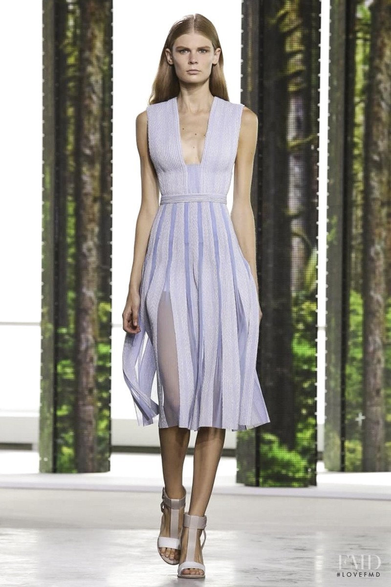 Alexandra Elizabeth Ljadov featured in  the Hugo Boss fashion show for Spring/Summer 2015