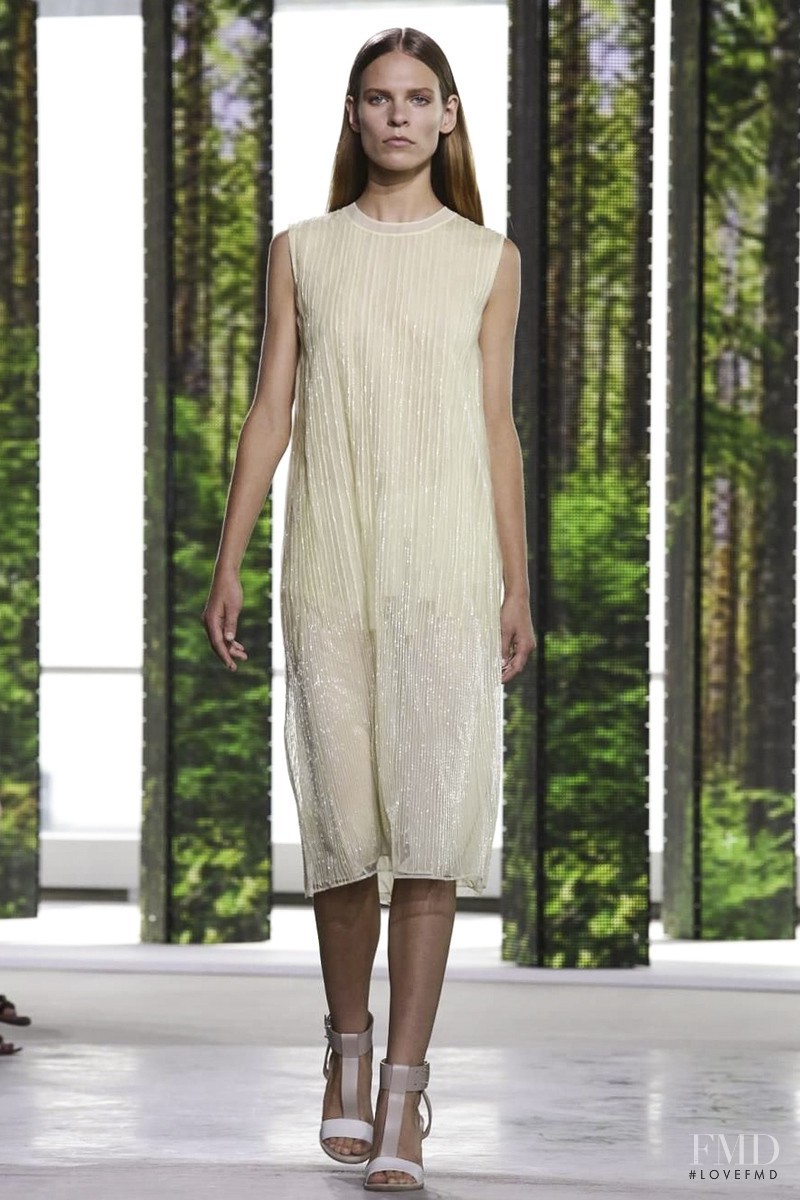 Katharina Hessen featured in  the Hugo Boss fashion show for Spring/Summer 2015