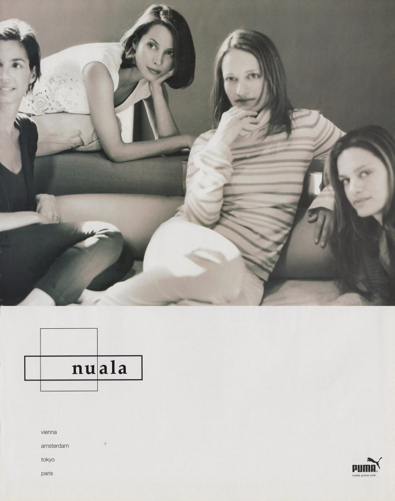 Christy Turlington featured in  the Nuala by PUMA advertisement for Spring/Summer 2003