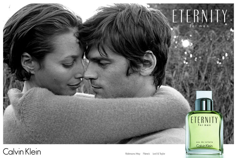 Christy Turlington featured in  the Calvin Klein Fragrance Eternity advertisement for Autumn/Winter 2004