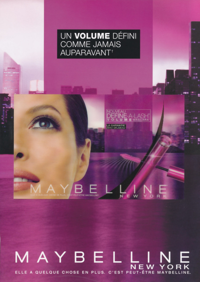 Christy Turlington featured in  the Maybelline advertisement for Autumn/Winter 2008