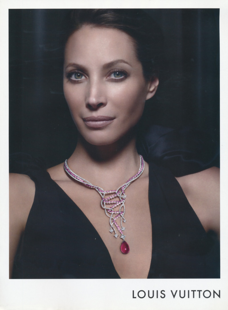 Christy Turlington featured in  the Louis Vuitton Joaillerie advertisement for Autumn/Winter 2011