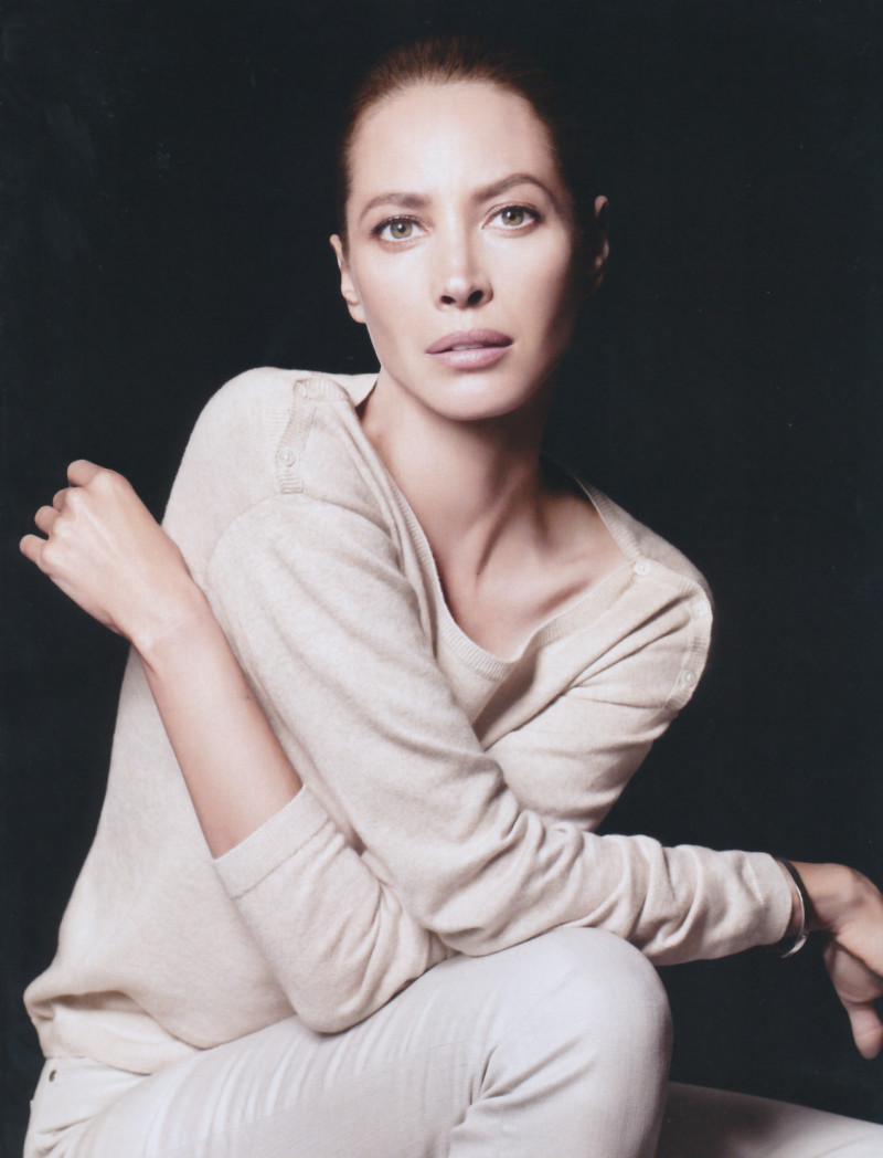 Christy Turlington featured in  the Esprit advertisement for Holiday 2012