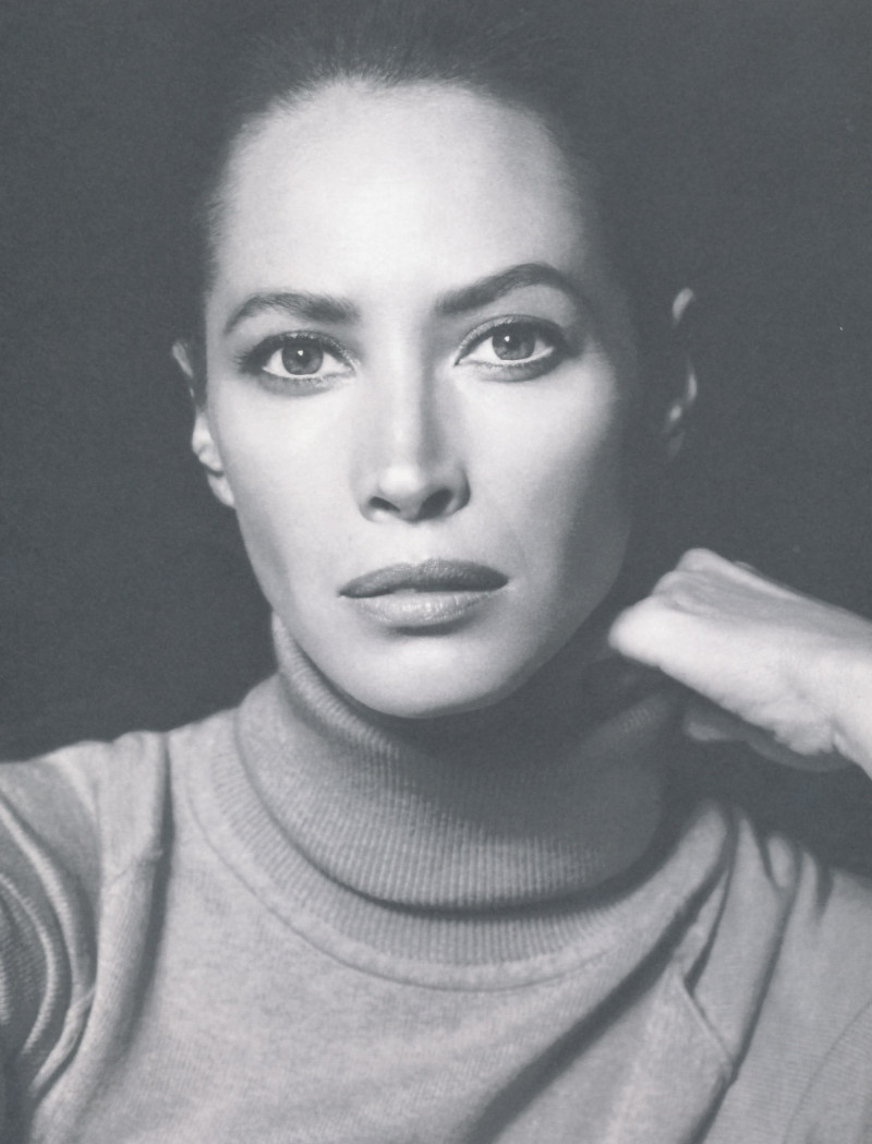 Christy Turlington featured in  the Esprit advertisement for Holiday 2012