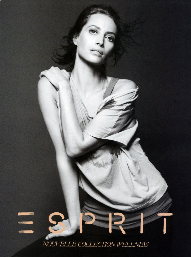 Christy Turlington featured in  the Esprit advertisement for Spring/Summer 2013