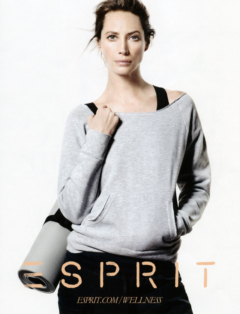 Christy Turlington featured in  the Esprit advertisement for Spring/Summer 2013