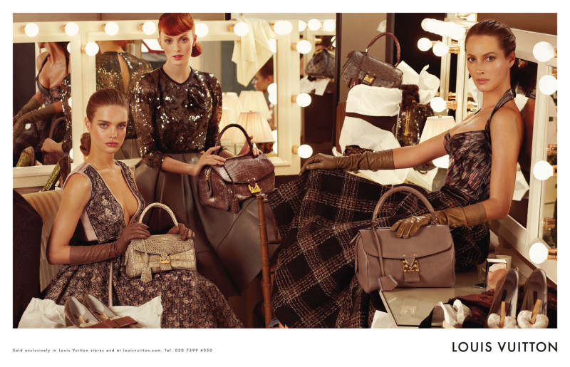 Christy Turlington featured in  the Louis Vuitton advertisement for Autumn/Winter 2014