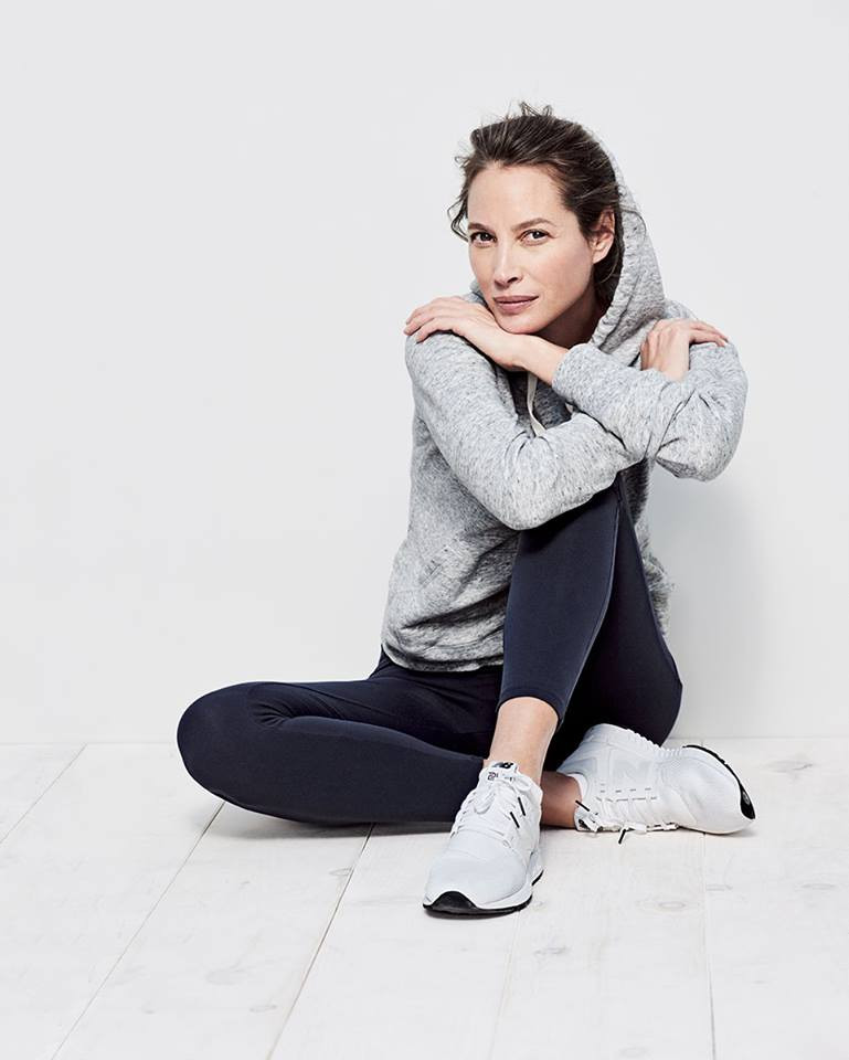 Christy Turlington featured in  the J.Crew Sport advertisement for Spring/Summer 2017