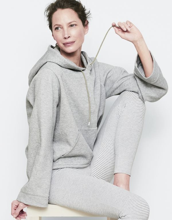 Christy Turlington featured in  the J.Crew Sport advertisement for Spring/Summer 2017